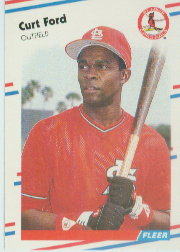1988 Fleer Baseball Cards      032      Curt Ford